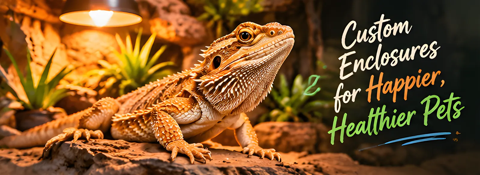 Custom enclosures for happier, healthier pets.
