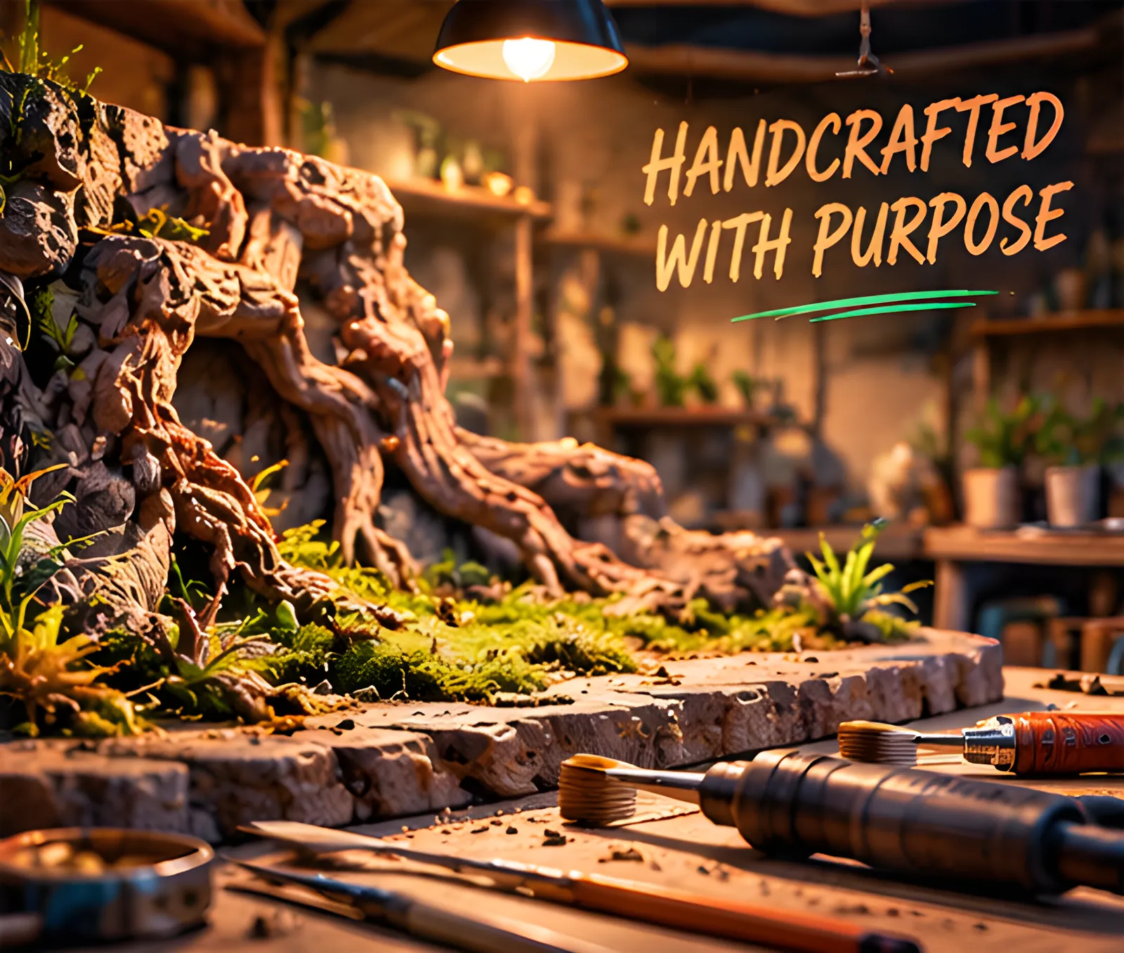 Handcrafted with purpose.