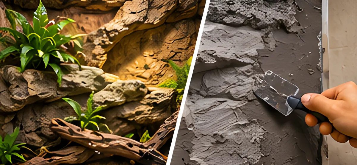 Custom reptile backdrop vs DIY