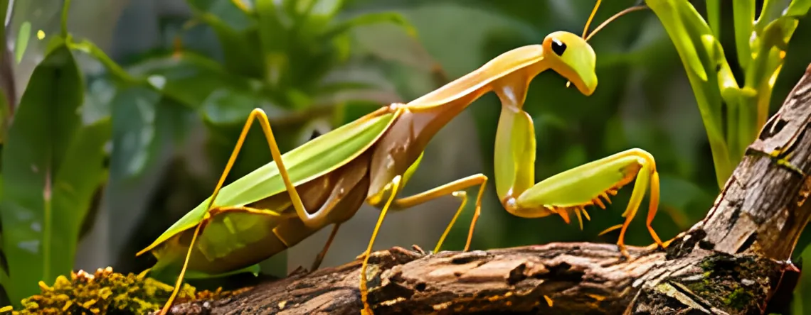 Praying mantis enclosure