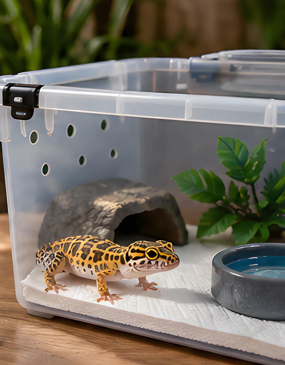 A practical reptile quarantine enclosure
