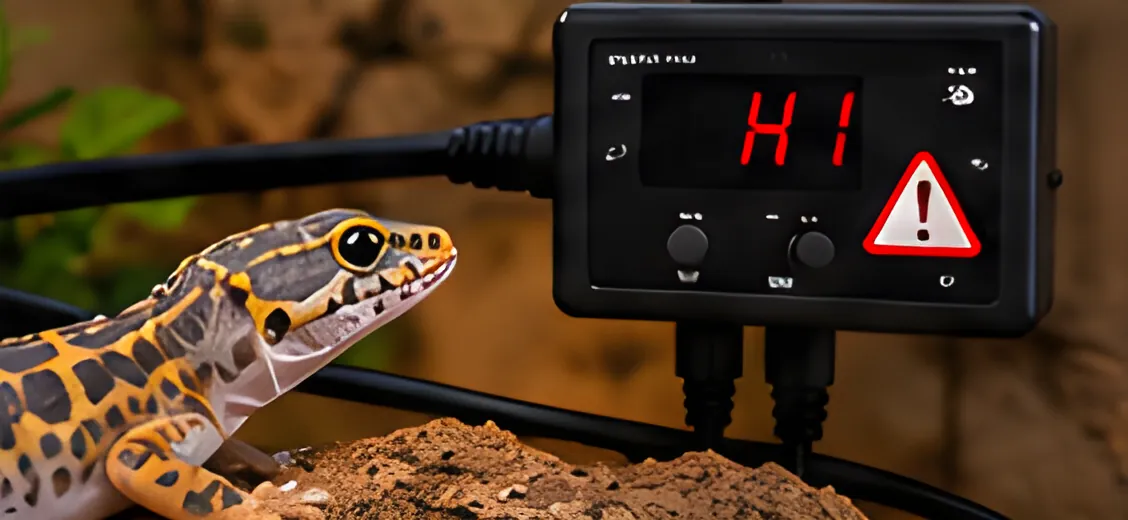 Reptile thermostat problems