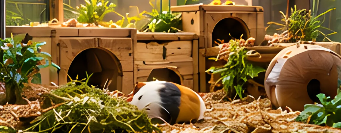 Small-pet habitats that support real behaviour