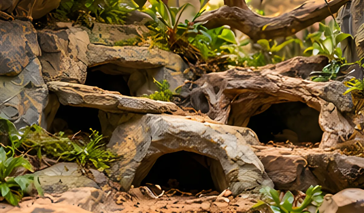 Illustration: hide & cave system